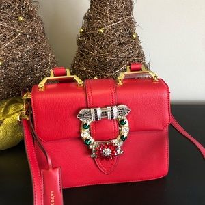 La’Festin 2019 Red Rhinestone Handbag/Crossbody